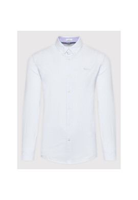 Pepe Jeans Риза Penzance PM307440 Син Regular Fit - Pepit.bg
