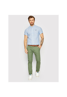 Pepe Jeans Риза Prescot PM307459 Син Slim Fit - Pepit.bg