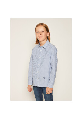 Pepe Jeans Риза Ronnie PB301873 Син Regular Fit - Pepit.bg