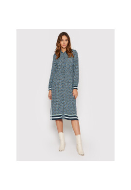 Pepe Jeans Рокля тип риза Martha PL953000 Син Regular Fit - Pepit.bg