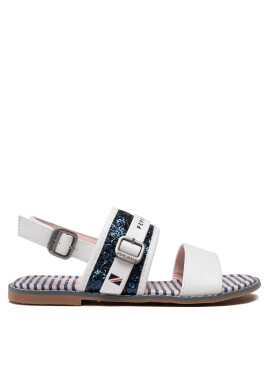 Pepe Jeans Сандали Elisa Glitter PGS90177 Бял - Pepit.bg