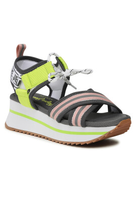 Pepe Jeans Сандали Fuji Laces PLS90506 Сив - Pepit.bg