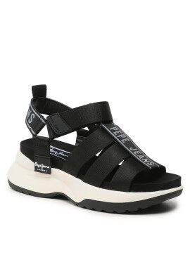 Pepe Jeans Сандали Venus Point PLS90570 Черен - Pepit.bg