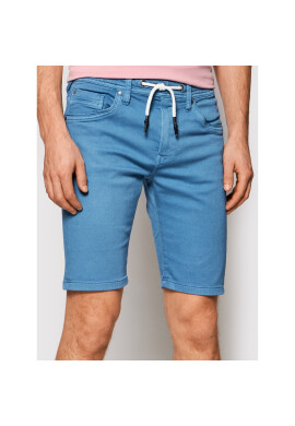 Pepe Jeans Шорти от плат Jagger PM800720 Син Regular Fit - Pepit.bg