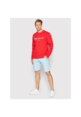 Pepe Jeans Шорти от плат Mcqueen PM800938 Син Regular Fit - Pepit.bg
