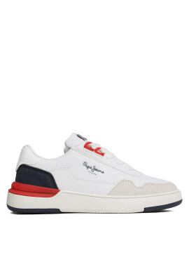 Pepe Jeans Сникърси Baxter Basket B PBS30563 Бял - Pepit.bg