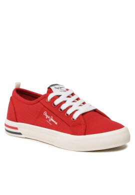 Pepe Jeans Сникърси Brady Basic Boy PBS30549 Червен - Pepit.bg