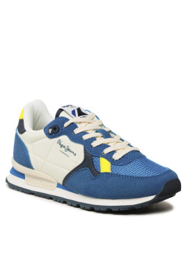 Pepe Jeans Сникърси Brit Boy Heritage PBS30551 Син - Pepit.bg