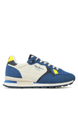 Pepe Jeans Сникърси Brit Boy Heritage PBS30551 Син - Pepit.bg