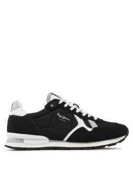 Pepe Jeans Сникърси Brit Man Heritage PMS30924 Черен - Pepit.bg