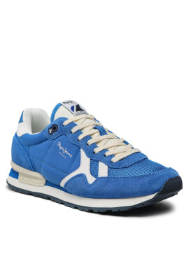 Pepe Jeans Сникърси Brit Man Heritage PMS30924 Син - Pepit.bg