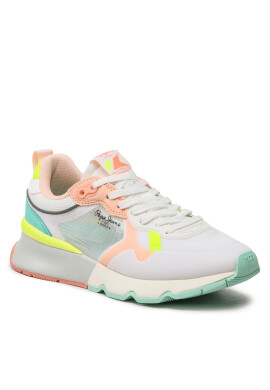 Pepe Jeans Сникърси Brit Pro Bright W PLS31457 Бял - Pepit.bg