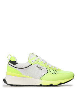 Pepe Jeans Сникърси Brit Pro Neon W PLS31460 Зелен - Pepit.bg