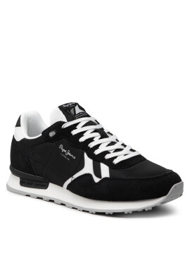 Pepe Jeans Сникърси Britt Man Divided PMS30807 Черен - Pepit.bg