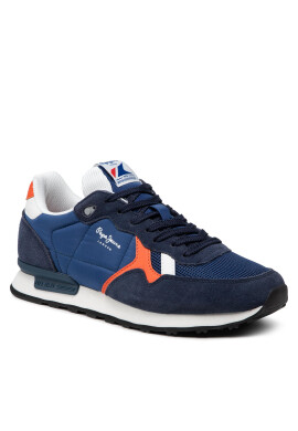 Pepe Jeans Сникърси Britt Man Studio PMS30806 Тъмносин - Pepit.bg