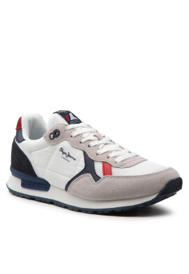 Pepe Jeans Сникърси Britt Man Studio PMS30851 Бял - Pepit.bg
