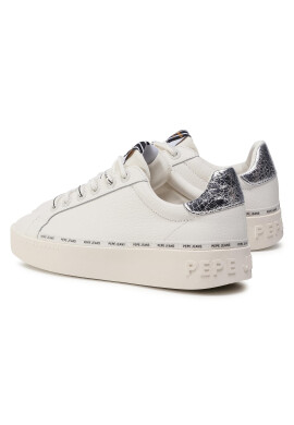 Pepe Jeans Сникърси Brixton Again PLS31025 Бял - Pepit.bg