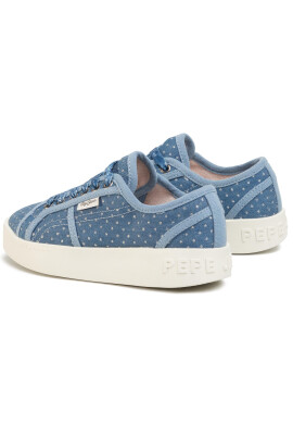 Pepe Jeans Сникърси Brixton Denim PGS30430 Син - Pepit.bg