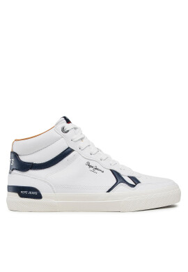 Pepe Jeans Сникърси Kenton Britt Boot PMS30762 Бял - Pepit.bg