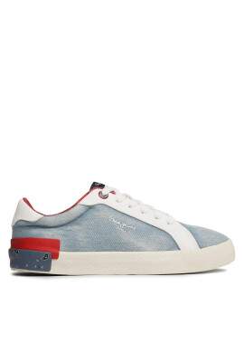 Pepe Jeans Сникърси Kenton Denim W PLS31442 Син - Pepit.bg