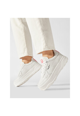 Pepe Jeans Сникърси Kore Love W PLS31473 Бял - Pepit.bg