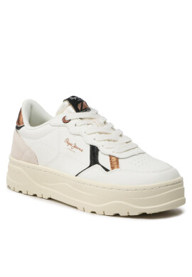 Pepe Jeans Сникърси Kore Retry W PLS31447 Бял - Pepit.bg