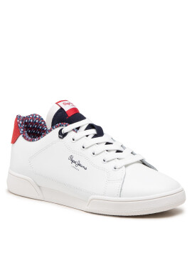 Pepe Jeans Сникърси Lambert W Origin PLS31297 Бял - Pepit.bg