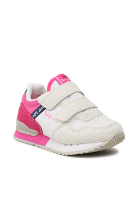 Pepe Jeans Сникърси London Basic Gk PGS30565 Бял - Pepit.bg