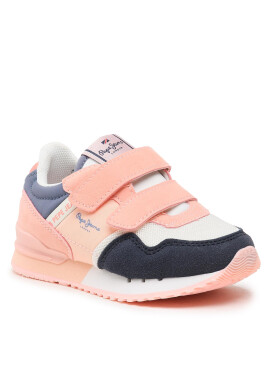 Pepe Jeans Сникърси London Basic Gk PGS30565 Розов - Pepit.bg