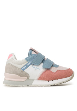 Pepe Jeans Сникърси London Basic Gk PGS30565 Син - Pepit.bg