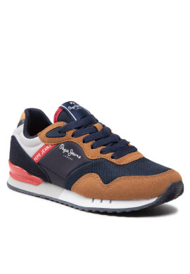 Pepe Jeans Сникърси London One Basic B PBS30540 Тъмносин - Pepit.bg