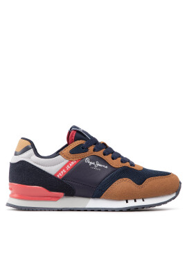 Pepe Jeans Сникърси London One Basic B PBS30540 Тъмносин - Pepit.bg