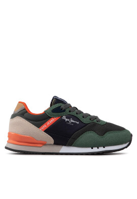 Pepe Jeans Сникърси London One Basic B PBS30540 Зелен - Pepit.bg
