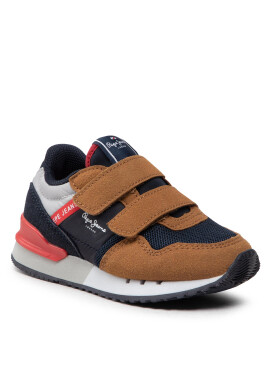 Pepe Jeans Сникърси London One Basic Bk PBS30541 Цветен - Pepit.bg