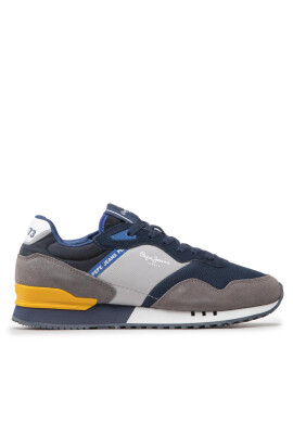 Pepe Jeans Сникърси London One Basic M PMS30871 Сив - Pepit.bg