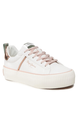 Pepe Jeans Сникърси Ottis W Cool PLS31411 Бял - Pepit.bg