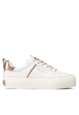 Pepe Jeans Сникърси Ottis W Cool PLS31411 Бял - Pepit.bg