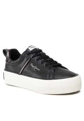 Pepe Jeans Сникърси Ottis W Cool PLS31411 Черен - Pepit.bg