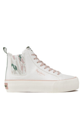 Pepe Jeans Сникърси Ottis W Yeeaa PLS31413 Бял - Pepit.bg
