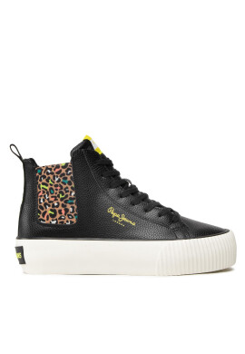 Pepe Jeans Сникърси Ottis W Yeeaa PLS31413 Черен - Pepit.bg