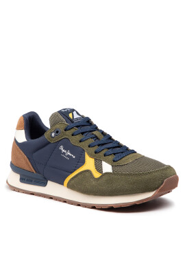 Pepe Jeans Сникърси PMS30851 Каки - Pepit.bg