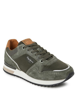 Pepe Jeans Сникърси PMS31012 Зелен - Pepit.bg