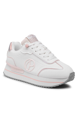 Pepe Jeans Сникърси Rusper Charm PLS31479 Бял - Pepit.bg