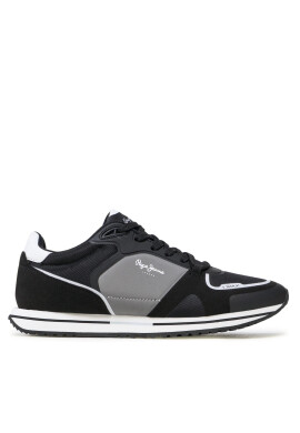 Pepe Jeans Сникърси Tour Tech 01 PMS30774 Черен - Pepit.bg