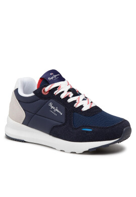 Pepe Jeans Сникърси York Basic Boy PBS30515 Тъмносин - Pepit.bg