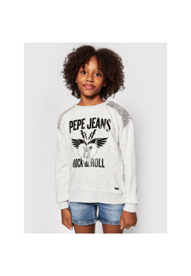 Pepe Jeans Суитшърт Lily PG581177 Сив Regular Fit - Pepit.bg