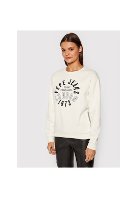 Pepe Jeans Суитшърт PL581112 Бял Regular Fit - Pepit.bg