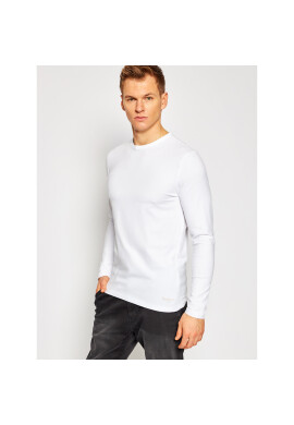 Pepe Jeans Тениска с дълъг ръкав Orginal Basic PM503803 Бял Slim Fit - Pepit.bg