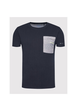 Pepe Jeans Тишърт Abner PM508074 Тъмносин Regular Fit - Pepit.bg