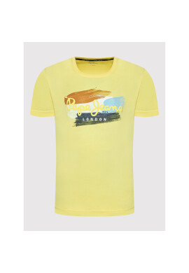 Pepe Jeans Тишърт Aegir PM508227 Жълт Regular Fit - Pepit.bg